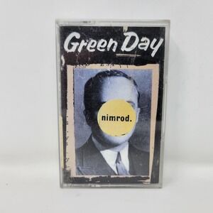 Green Day Nimrod Cassette Tape 1997 Reprise Records 4-46794 Punk WORN TAPE